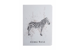 Notesbog Animal World 13*18cm.