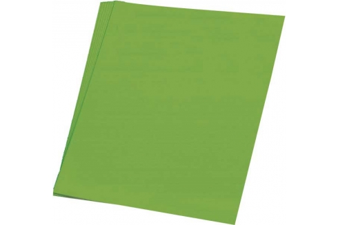 Silkepapir 5 ark 50*70cm. 18g. Lime Grøn