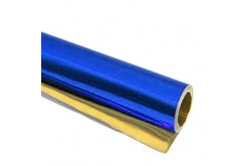 Metalpapir Blue/Gold 50*80cm.