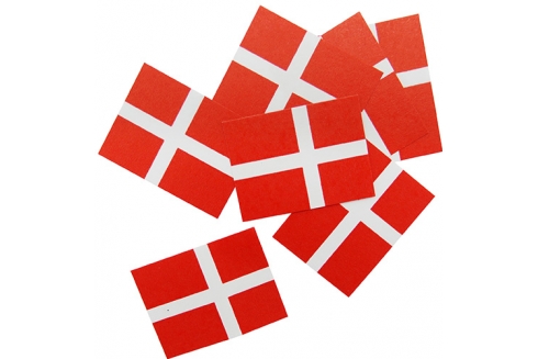 Flag 150 strøflag/konfetti 2,7*2cm