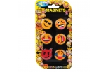 Magneter Emoji 6 stk. ø28mm