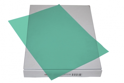 Charteque A4 100 stk. Klar, grøn plast