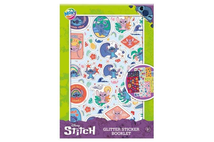 Stitch Glitter Sticker Book A5 - Disney Stickers